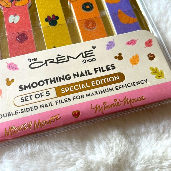 NWT/ the Crème Shop set of 5 MICKEY & MINNIE MOUSE double sided nail files - Picture 5 of 6